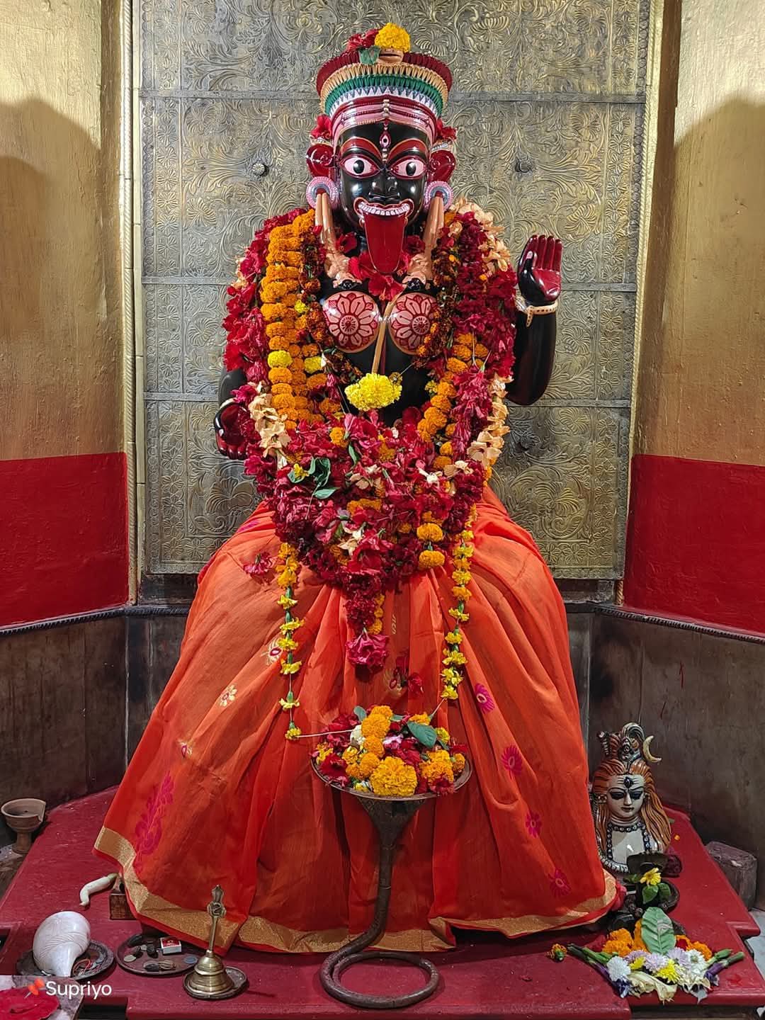 গুহ্যকালীর ধ্যান