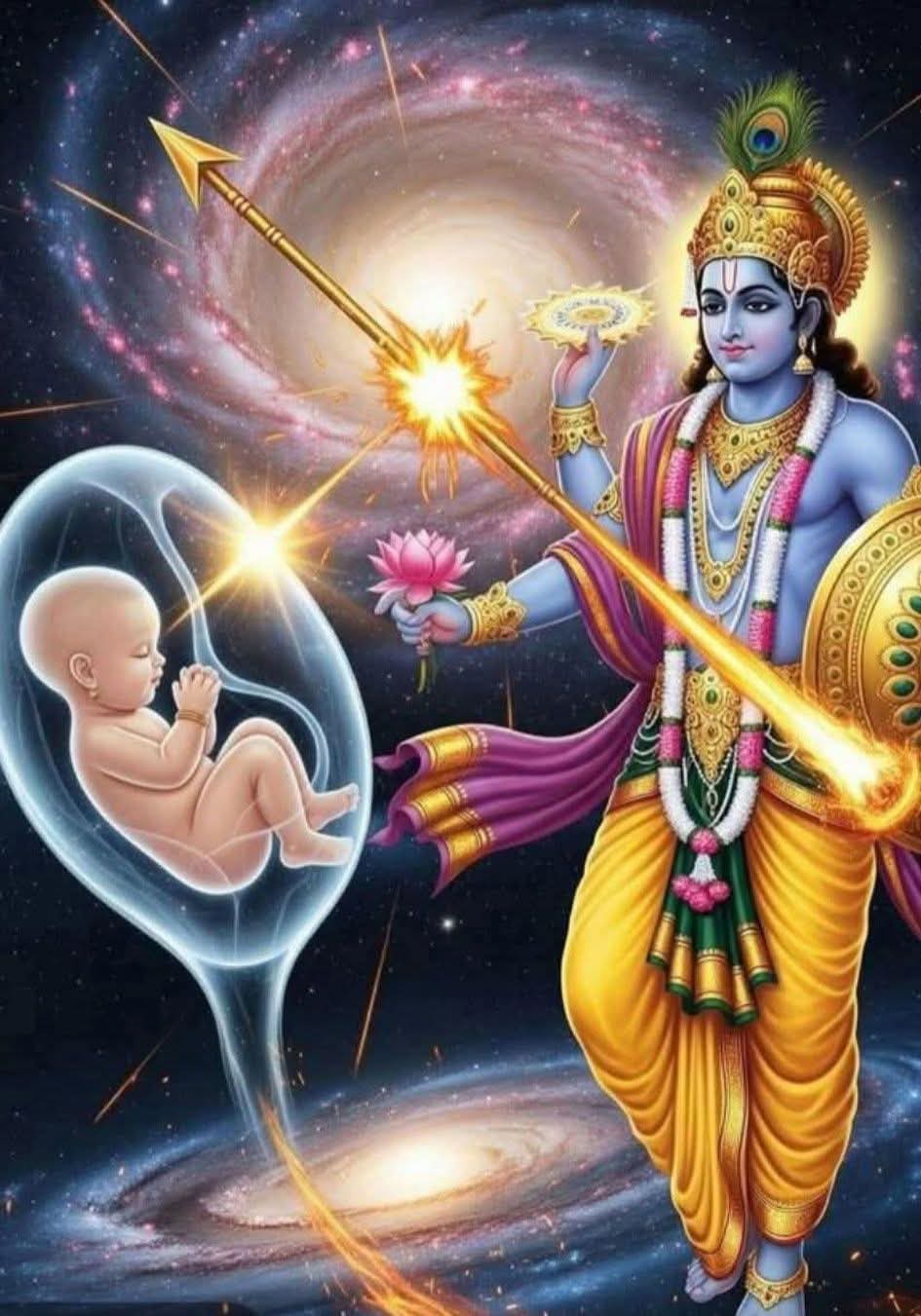 “মায়ের গর্ভে জীব–আত্মার সঙ্গে পরমাত্মার সংলাপ